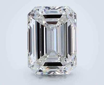 1.51ct I VVS2 Rare Carat Ideal Cut Emerald Diamond
