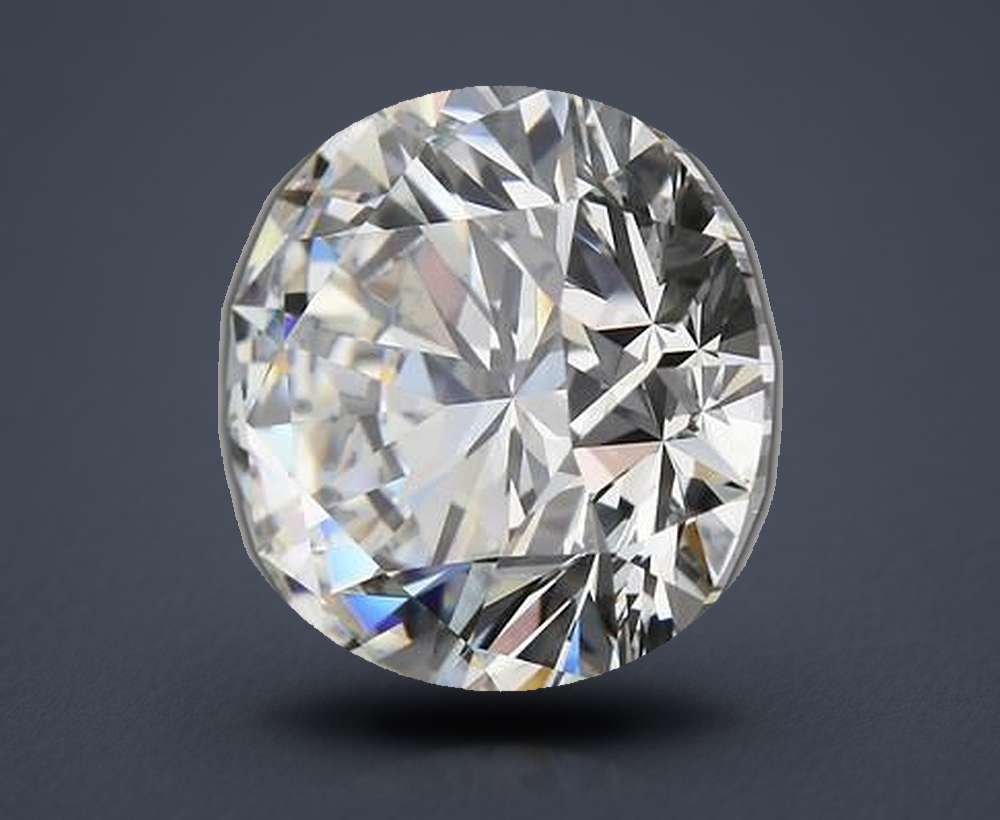 4.47ct I VVS2 Rare Carat Ideal Cut Round Diamond