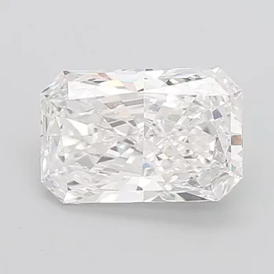 1.04ct F VS2 Rare Carat Ideal Cut Radiant Lab Grown Diamond