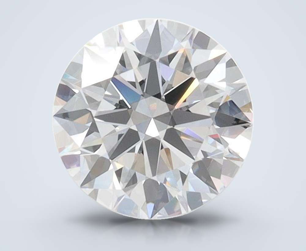 1.51ct D FL Rare Carat Ideal Cut Round Lab Grown Diamond