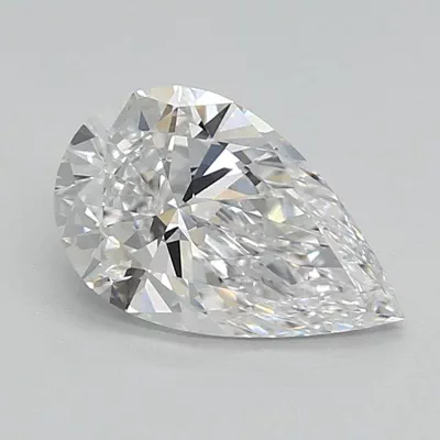 1.20ct D VS1 Rare Carat Ideal Cut Pear Lab Grown Diamond