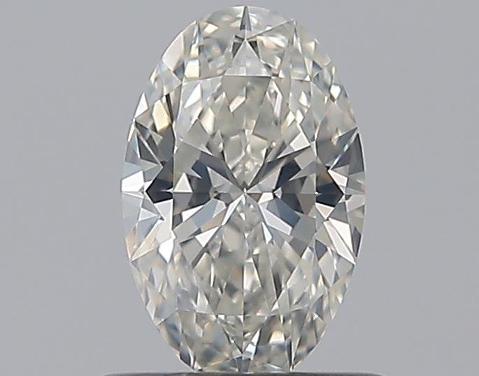 0.59ct J SI1 Rare Carat Ideal Cut Oval Diamond