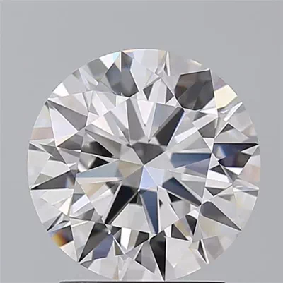 2.03ct D FL Rare Carat Ideal Cut Round Diamond