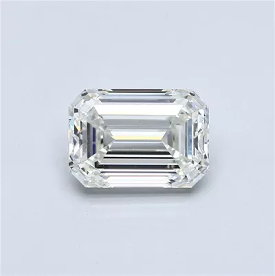 3.20ct J VS1 Rare Carat Ideal Cut Emerald Diamond
