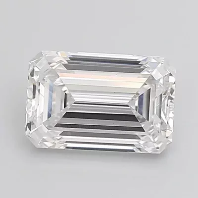 5.56ct E VS1 Rare Carat Ideal Cut Emerald Lab Grown Diamond