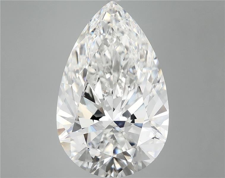 11.35ct E VVS2 Rare Carat Ideal Cut Pear Lab Grown Diamond