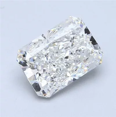 3.02ct G SI1 Rare Carat Ideal Cut Radiant Diamond
