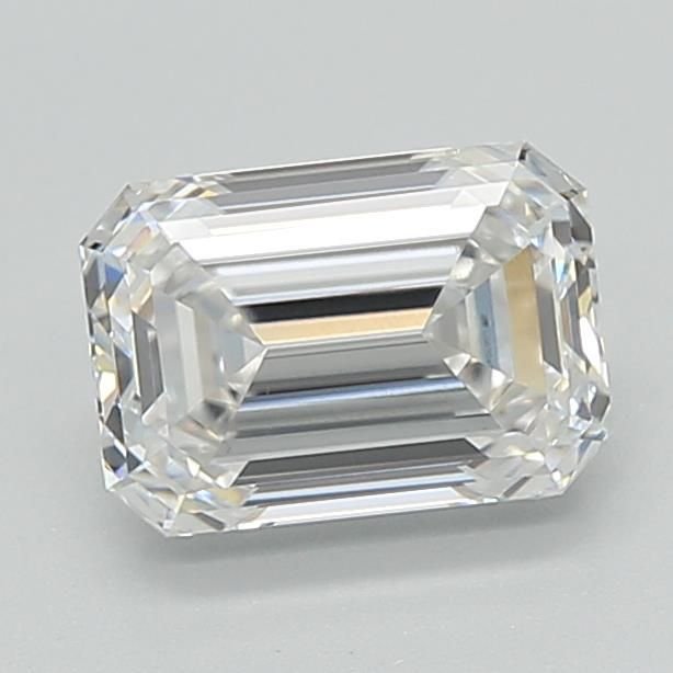 1.58ct F VVS2 Excellent Cut Emerald Lab Grown Diamond