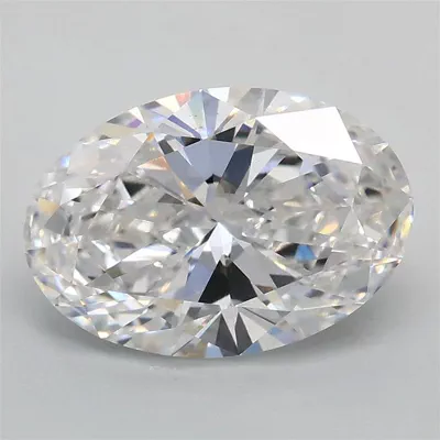 2.01ct D VS1 Rare Carat Ideal Cut Oval Lab Grown Diamond