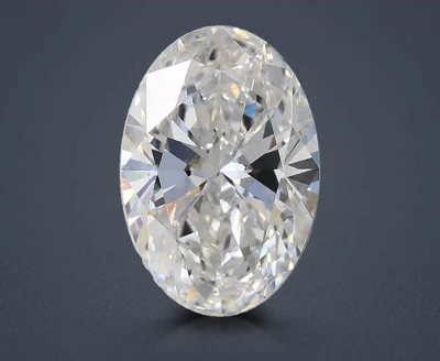 2.01ct D VS1 Rare Carat Ideal Cut Oval Lab Grown Diamond