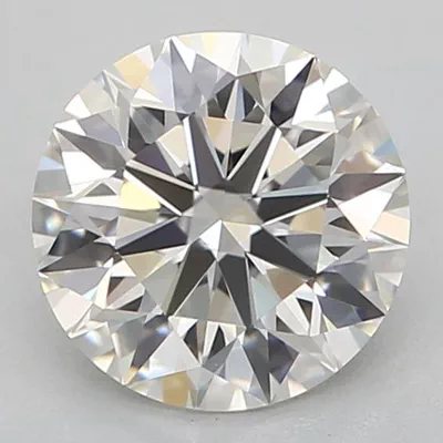 0.63ct H VVS2 Rare Carat Ideal Cut Round Diamond