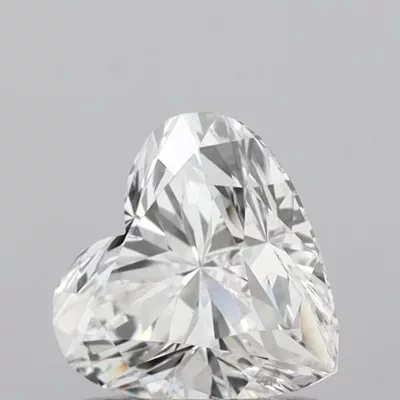 1.08ct F VS1 Rare Carat Ideal Cut Heart Lab Grown Diamond