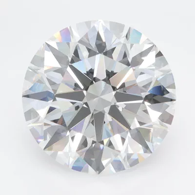 5.55ct D VVS1 Rare Carat Ideal Cut Round Lab Grown Diamond