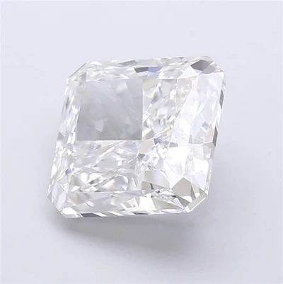 6.05ct D VVS2 Rare Carat Ideal Cut Radiant Lab Grown Diamond