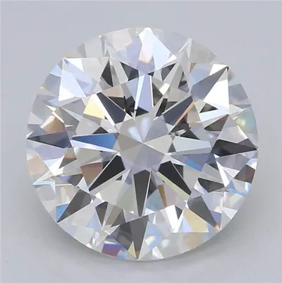 2.55ct E VVS2 Excellent Cut Round Lab Grown Diamond