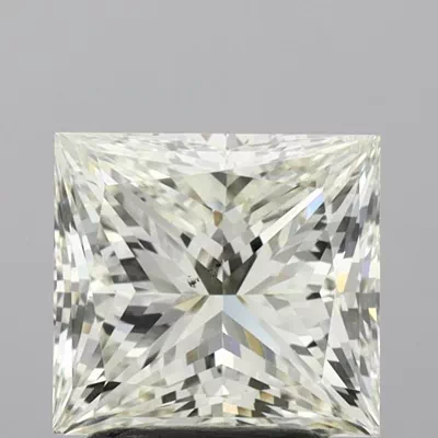 2.50ct K SI1 Very Good Cut Princess Diamond