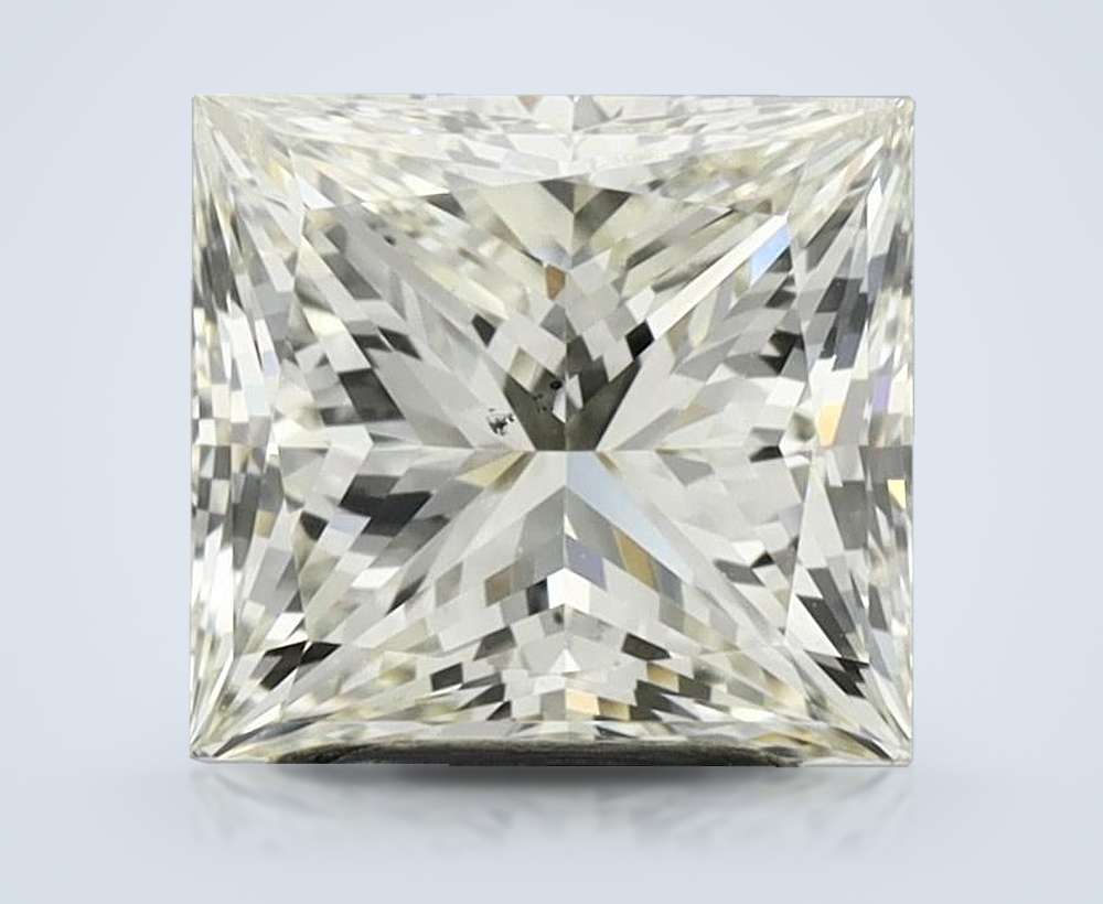 2.50ct K SI1 Very Good Cut Princess Diamond