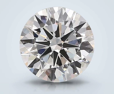 2.54ct F VVS2 Rare Carat Ideal Cut Round Lab Grown Diamond