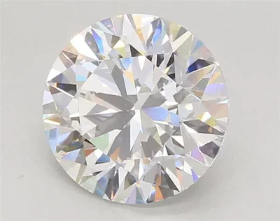 3.53ct E VVS2 Rare Carat Ideal Cut Round Lab Grown Diamond