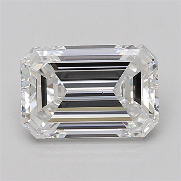 1.84ct D VS1 Rare Carat Ideal Cut Emerald Lab Grown Diamond