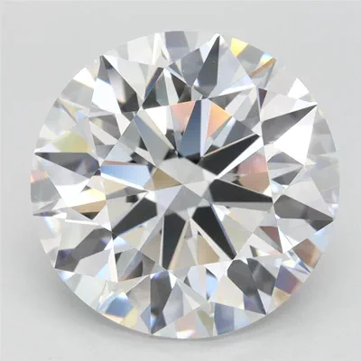 4.36ct D VVS1 Rare Carat Ideal Cut Round Lab Grown Diamond