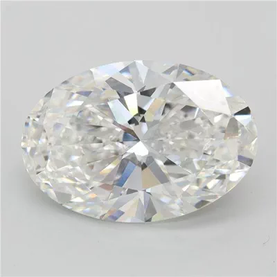 8.06ct E VVS2 Rare Carat Ideal Cut Oval Lab Grown Diamond