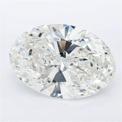 13.03ct F VVS2 Rare Carat Ideal Cut Oval Lab Grown Diamond