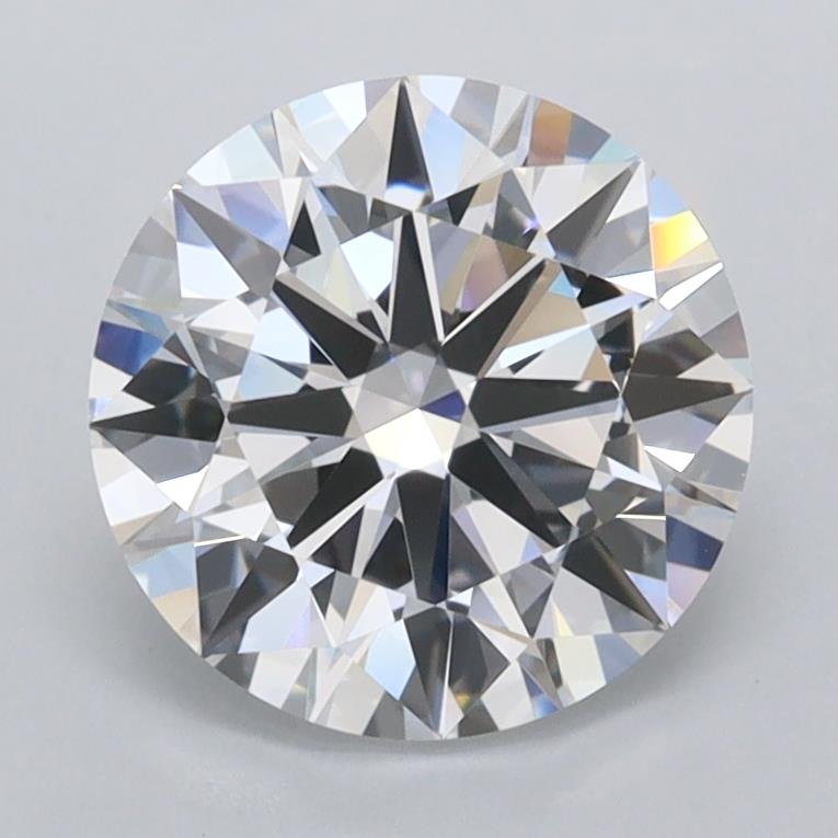 2.04ct D FL Rare Carat Ideal Cut Round Lab Grown Diamond