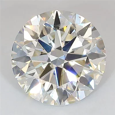3.04ct J SI1 Excellent Cut Round Lab Grown Diamond