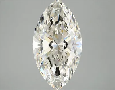 3.06ct H VS1 Rare Carat Ideal Cut Marquise Lab Grown Diamond