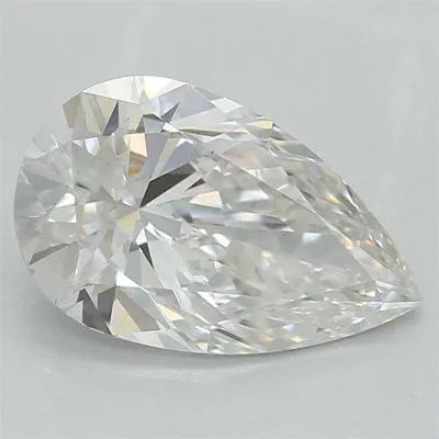 1.04ct F VS2 Rare Carat Ideal Cut Pear Lab Grown Diamond