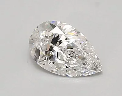 0.67ct D VVS1 Rare Carat Ideal Cut Pear Lab Grown Diamond