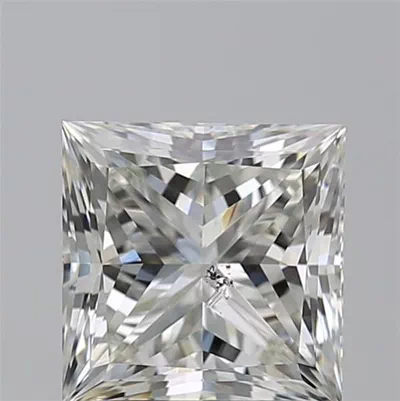 2.23ct I SI2 Rare Carat Ideal Cut Princess Diamond