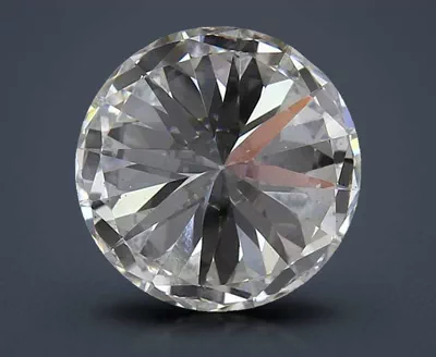 3.72ct H VS2 Excellent Cut Round Lab Grown Diamond