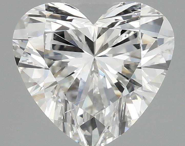 1.52ct F VS2 Rare Carat Ideal Cut Heart Lab Grown Diamond