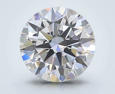 1.57ct D VS2 Rare Carat Ideal Cut Round Lab Grown Diamond