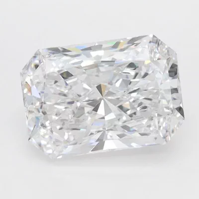 2.02ct D VVS1 Rare Carat Ideal Cut Radiant Lab Grown Diamond