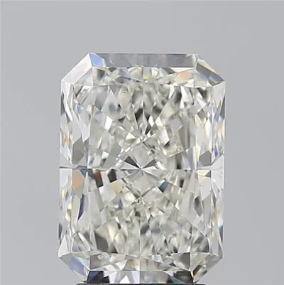 3.24ct I SI1 Rare Carat Ideal Cut Radiant Diamond