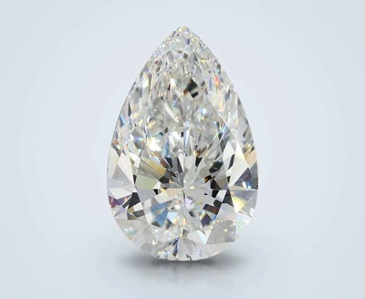 10.02ct F VS2 Rare Carat Ideal Cut Pear Diamond