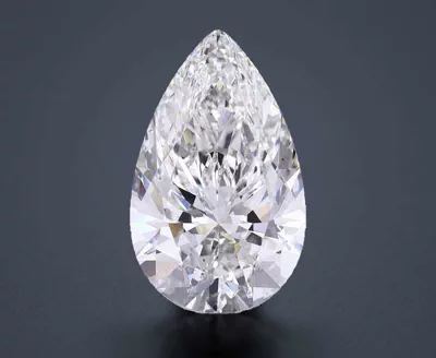 6.25ct G VS2 Rare Carat Ideal Cut Pear Lab Grown Diamond