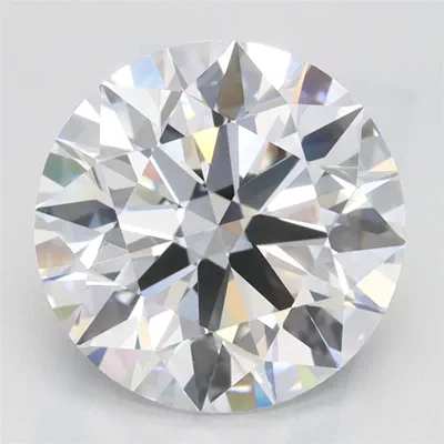 3.20ct D IF Rare Carat Ideal Cut Round Lab Grown Diamond