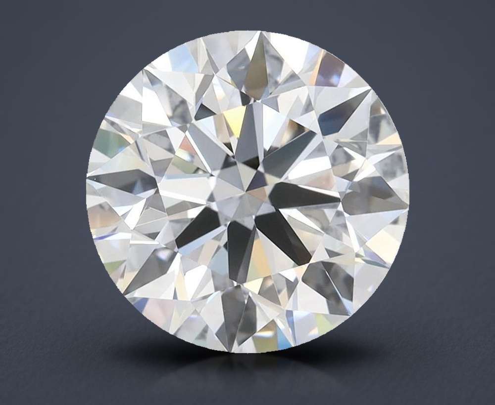 3.20ct D IF Rare Carat Ideal Cut Round Lab Grown Diamond
