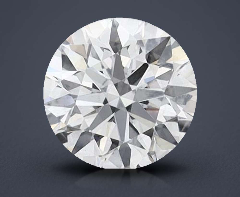 1.04ct E SI2 Rare Carat Ideal Cut Round Lab Grown Diamond