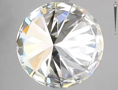 3.16ct F VVS2 Rare Carat Ideal Cut Round Diamond