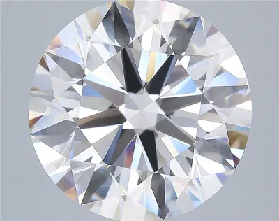 6.70ct I IF Ideal Cut Round Diamond