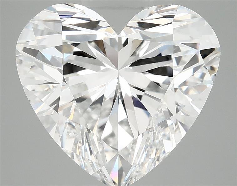 6.10ct E VVS2 Rare Carat Ideal Cut Heart Lab Grown Diamond