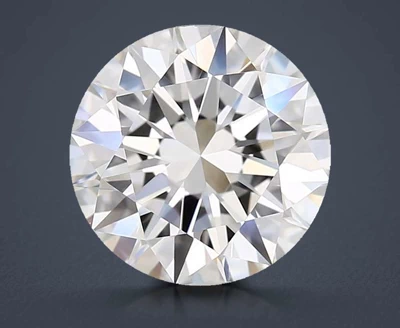 1.01ct E FL Rare Carat Ideal Cut Round Diamond