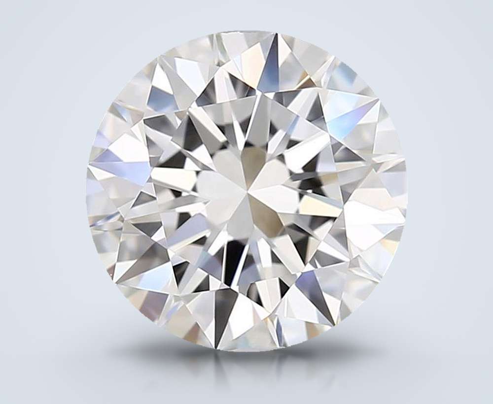 1.01ct E FL Rare Carat Ideal Cut Round Diamond