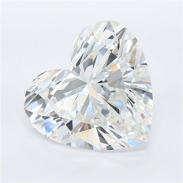 11.07ct F VVS2 Rare Carat Ideal Cut Heart Lab Grown Diamond