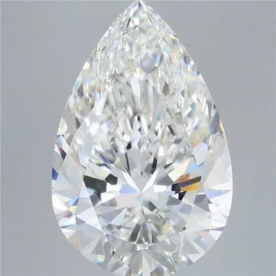 11.05ct F VS1 Very Good Cut Pear Lab Grown Diamond
